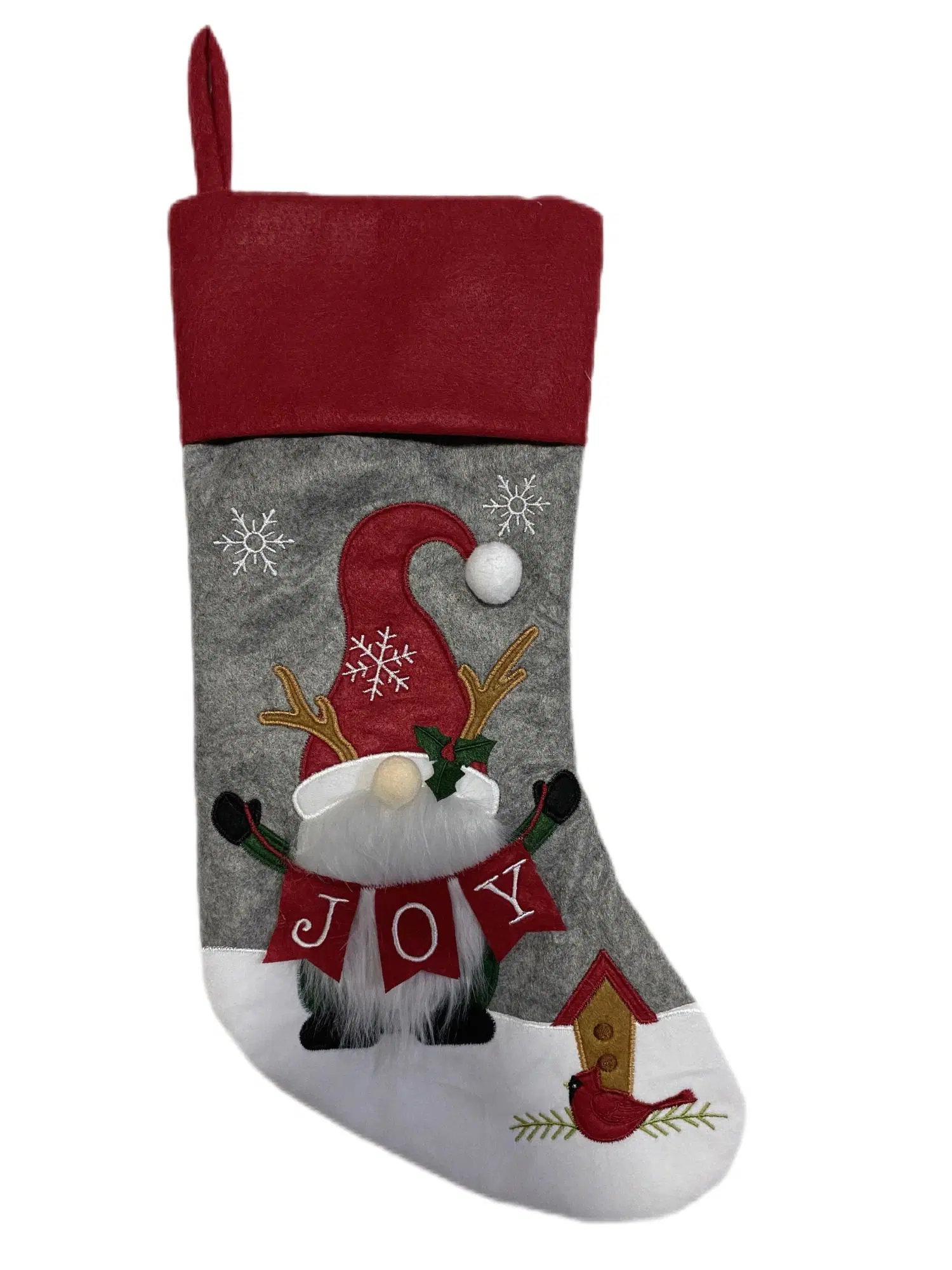 Рождественские носки без лица Молл Кэнди Сумка Cartoon Doll Рождественская елка Декоративное украшение