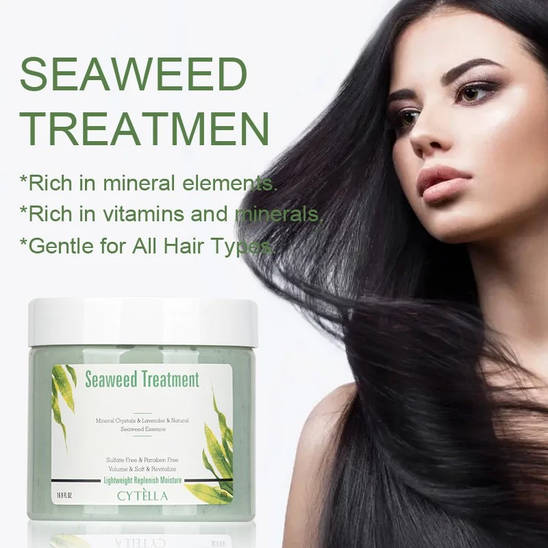 Hotsale Control Oil Relieve Itching Reducing Dandruff Hair Care Sea Salt Conditioner Seaweed Treatment