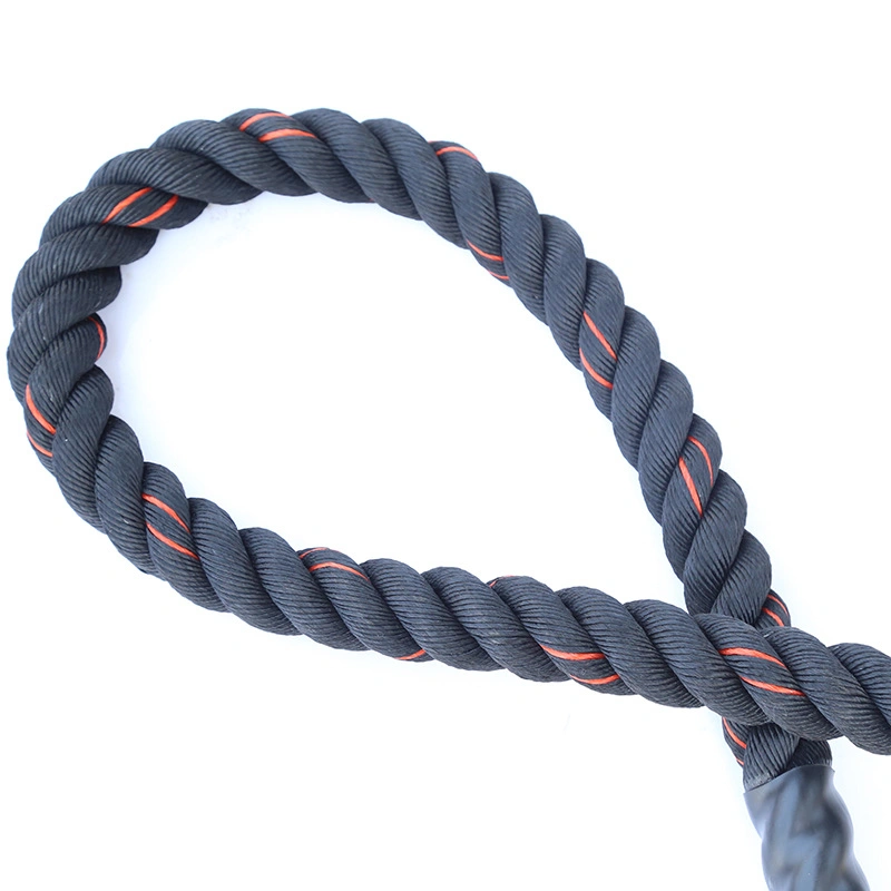 Practical Battling Rope War Rope Traction Rope 20% Polyester and 80% PP Twisted Rope with Diameter 24mm 32mm 38mm 50mm etc