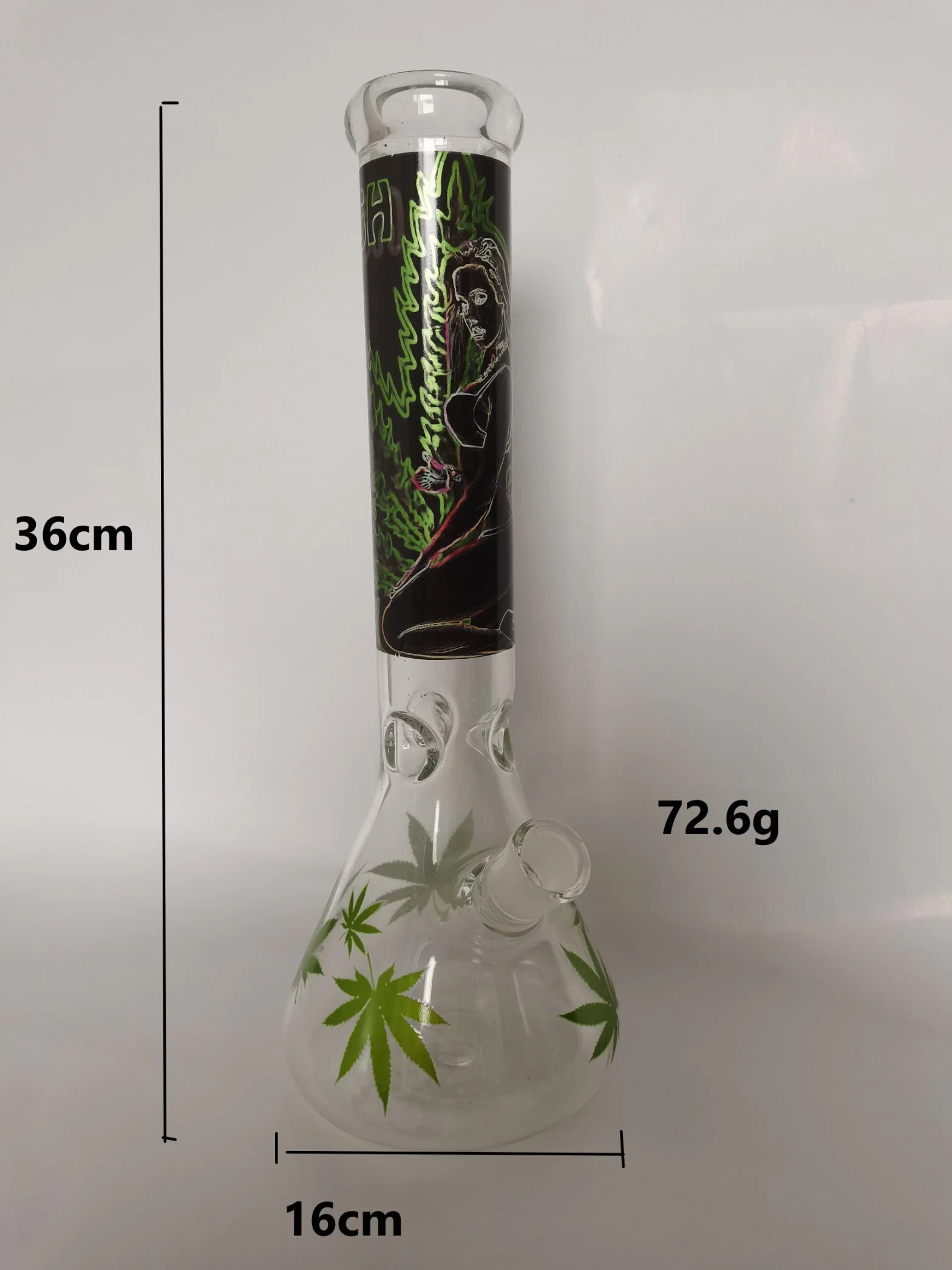 Fábrica de China Personalizada de Pipas de Vidrio para Fumar de Borosilicato de Alta Calidad