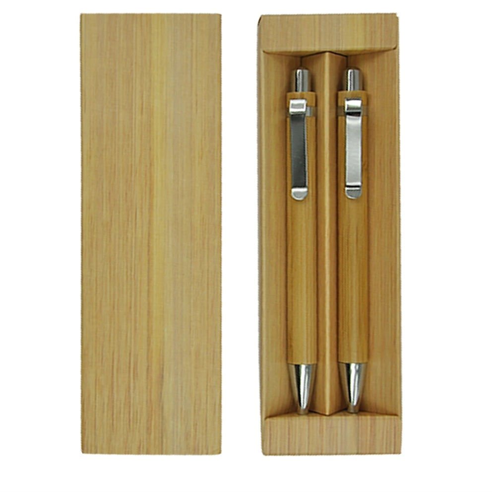 Esfera de bambu Pen &amp; conjunto de lápis para Oferta Promocional