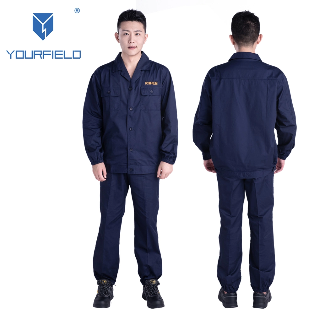 Summer High quality/High cost performance Uniform Anti-Static Work Clothes Workwear Jackets Pants Suits