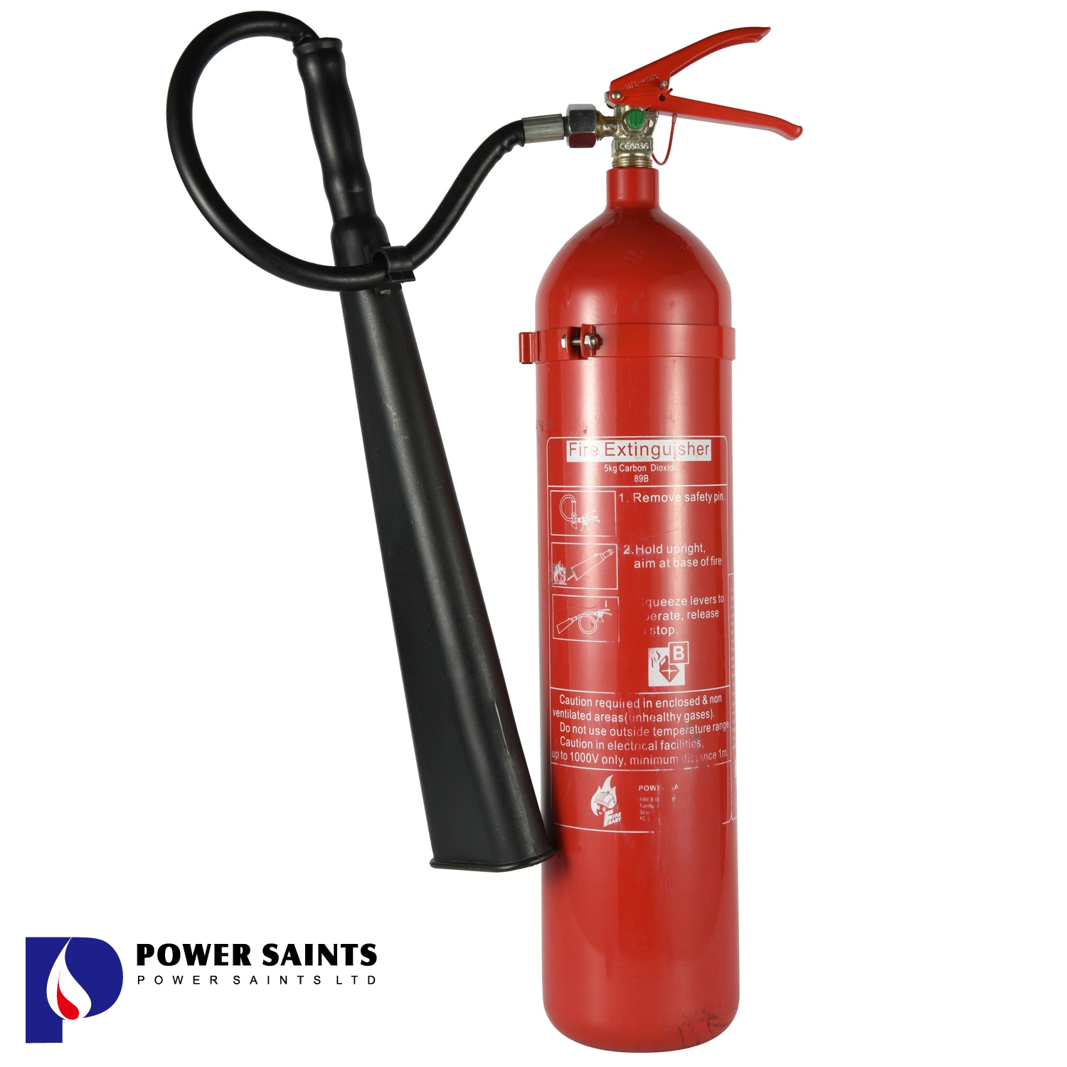 5kg CO2 Fire Extinguisher Fire Equipments En3 CE Bsi