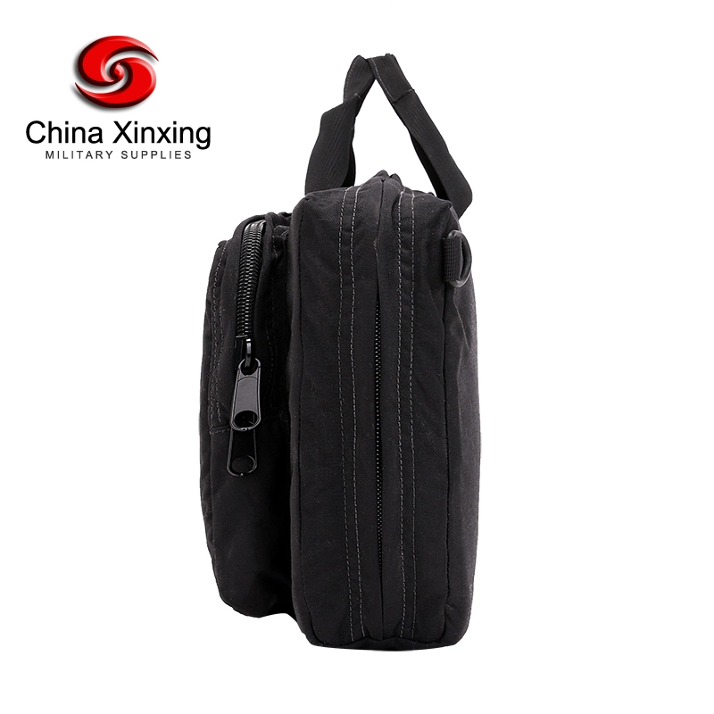 Military Tactical Weapon Carry Bags with Double Bags for Handgun 600d Polyester