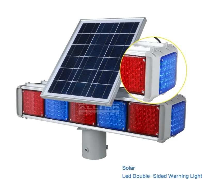 Hot Sale Street Solar LED Traffic Safety Warning Light