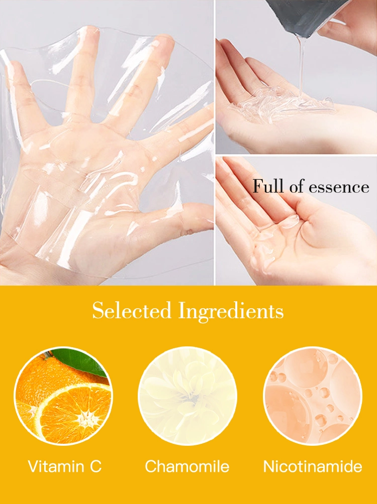 Vitamin C Rose Arbutin Orange Whitening Moisturizer Nourishing Firming Brightening Jelly Facial Mask