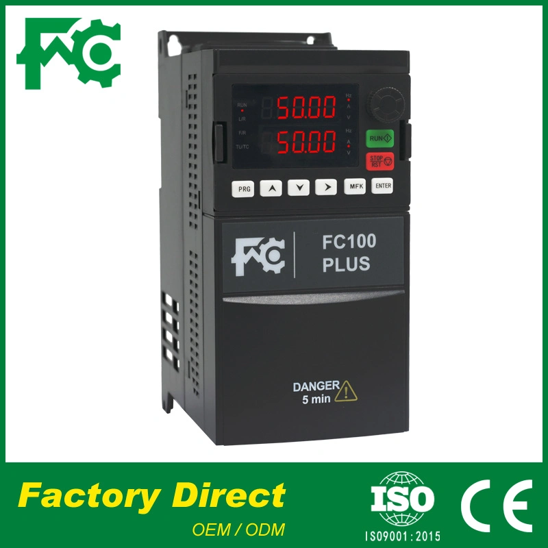 FC100p Heavy Load 0.4~400kw Frequency Inverter AC Drive Single Phase/Three Phase Input