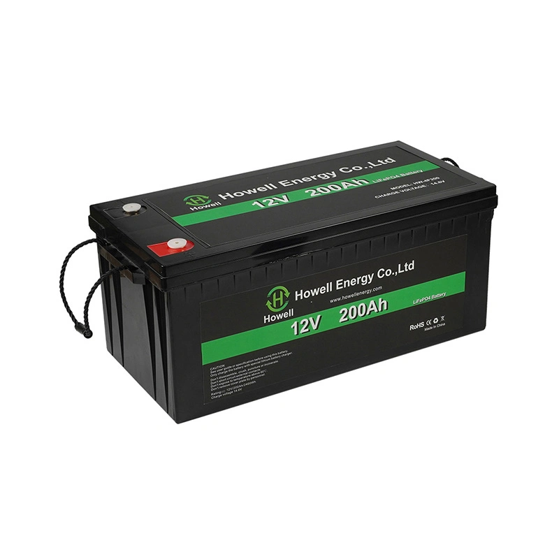 High Current RV/Marine Energy Storage LiFePO4 Pack 12V 200ah Battery