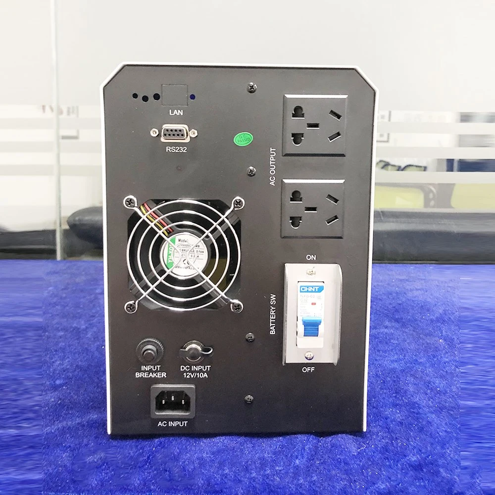 2kVA 3kVA 220V 110V AC 50Hz 60Hz Digital High Frequency Online UPS Power with Internal Lithium Battery