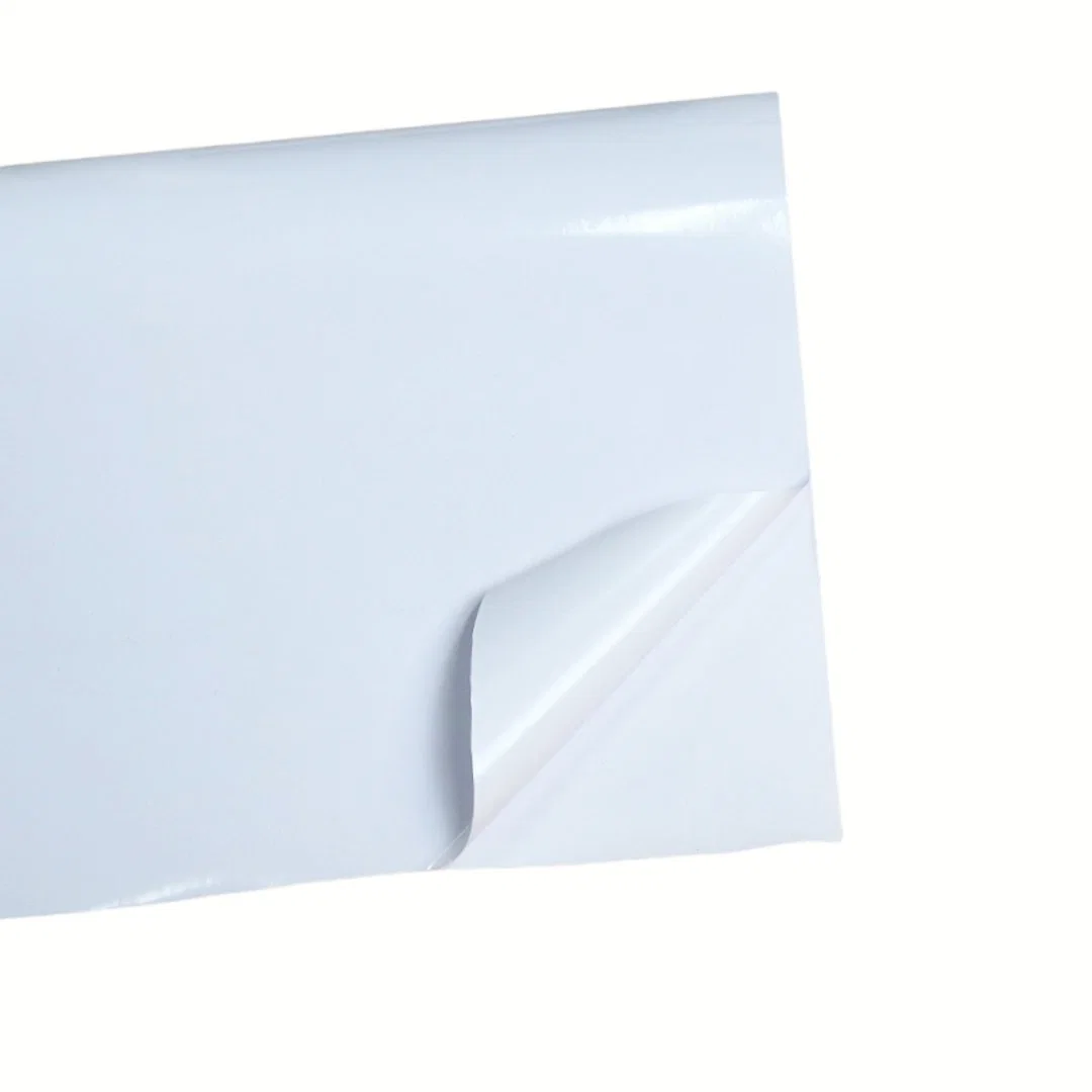 Eco Solvent Material White PVC Graphic Sticker Self Adhesive Vinyl