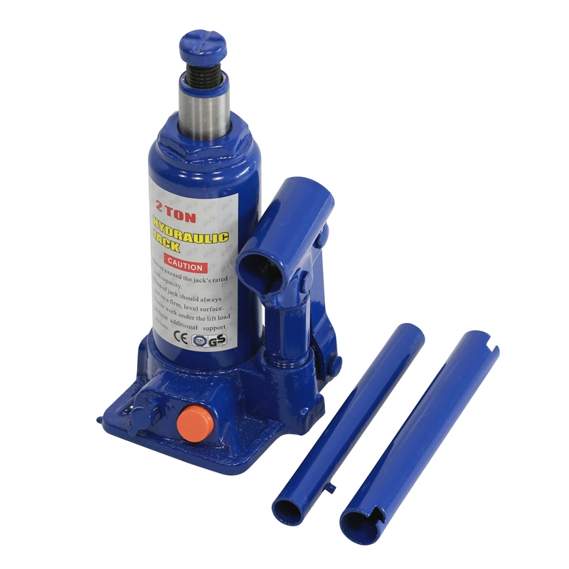 Hydraulic Bottle Jack with Safety Valve Tool CE Certificated for Car Lift 2 Ton