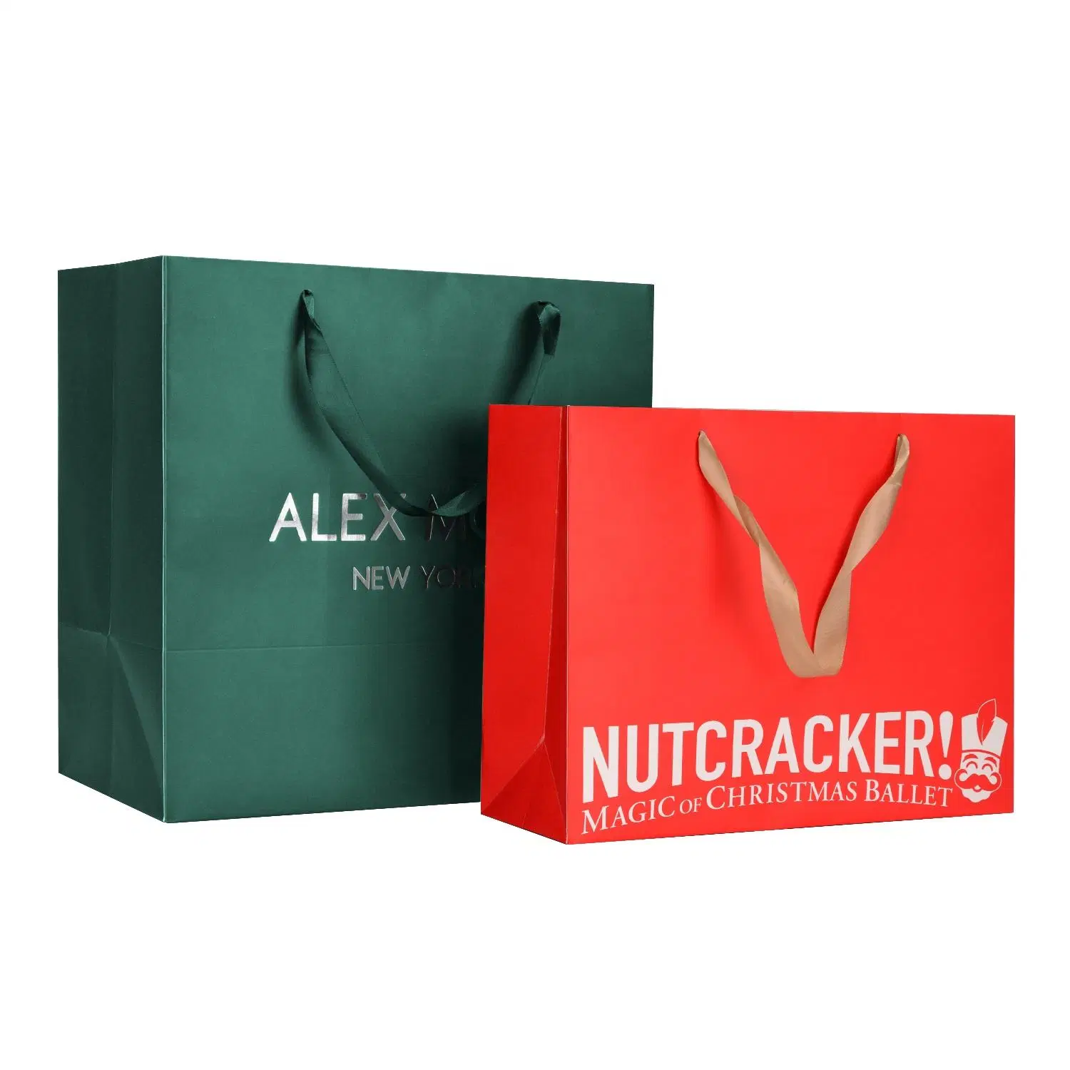 Recycled Custom Cardboard Luxury Gift Paper Bags and Boxes with Handle for Shopping Bag with Your Own Logo