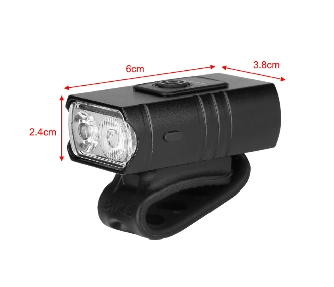 Wholesale/Supplier Outdoor Night Riding Road Mountain Bike LED Front Light Super Bright Rechargeable LED Mountain Bike Tail Rear Light