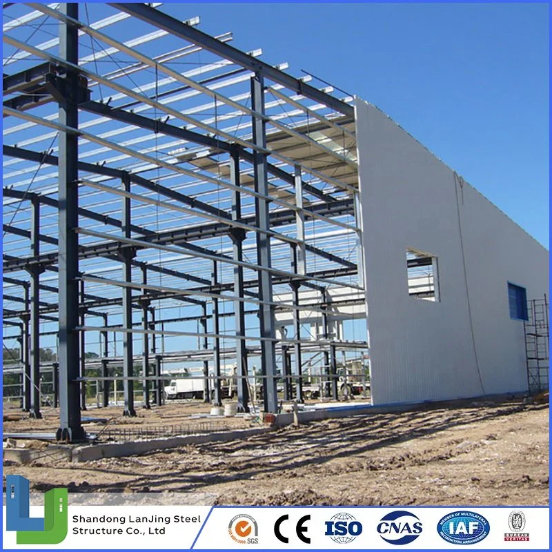 Proveedor de Fabricante profesional confiable para edificios de estructura de Acero Taller de almacén Garaje Hangar