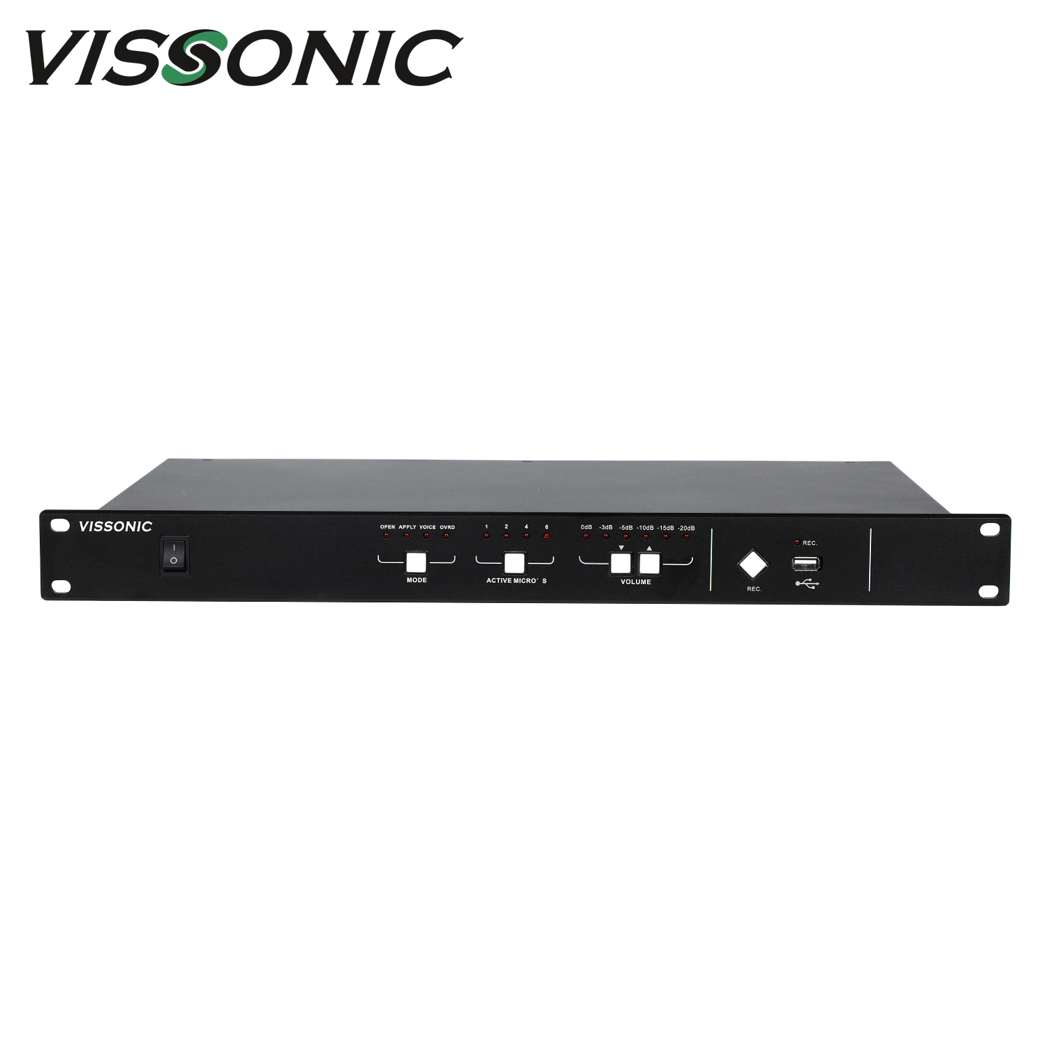 Vissonic Classic-D Full Digital Networked Conference System Controller Conference Processor