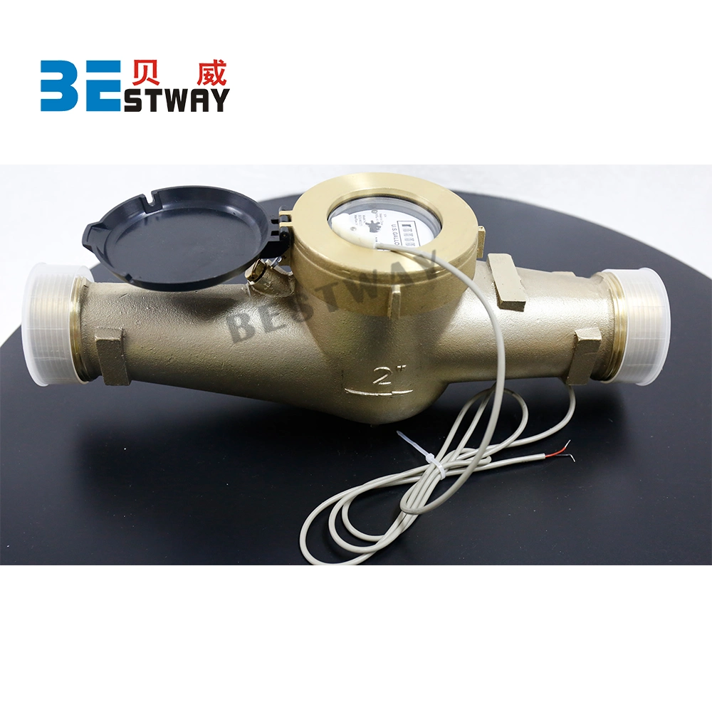 Dry Type Brass Bwva Water Meter USA