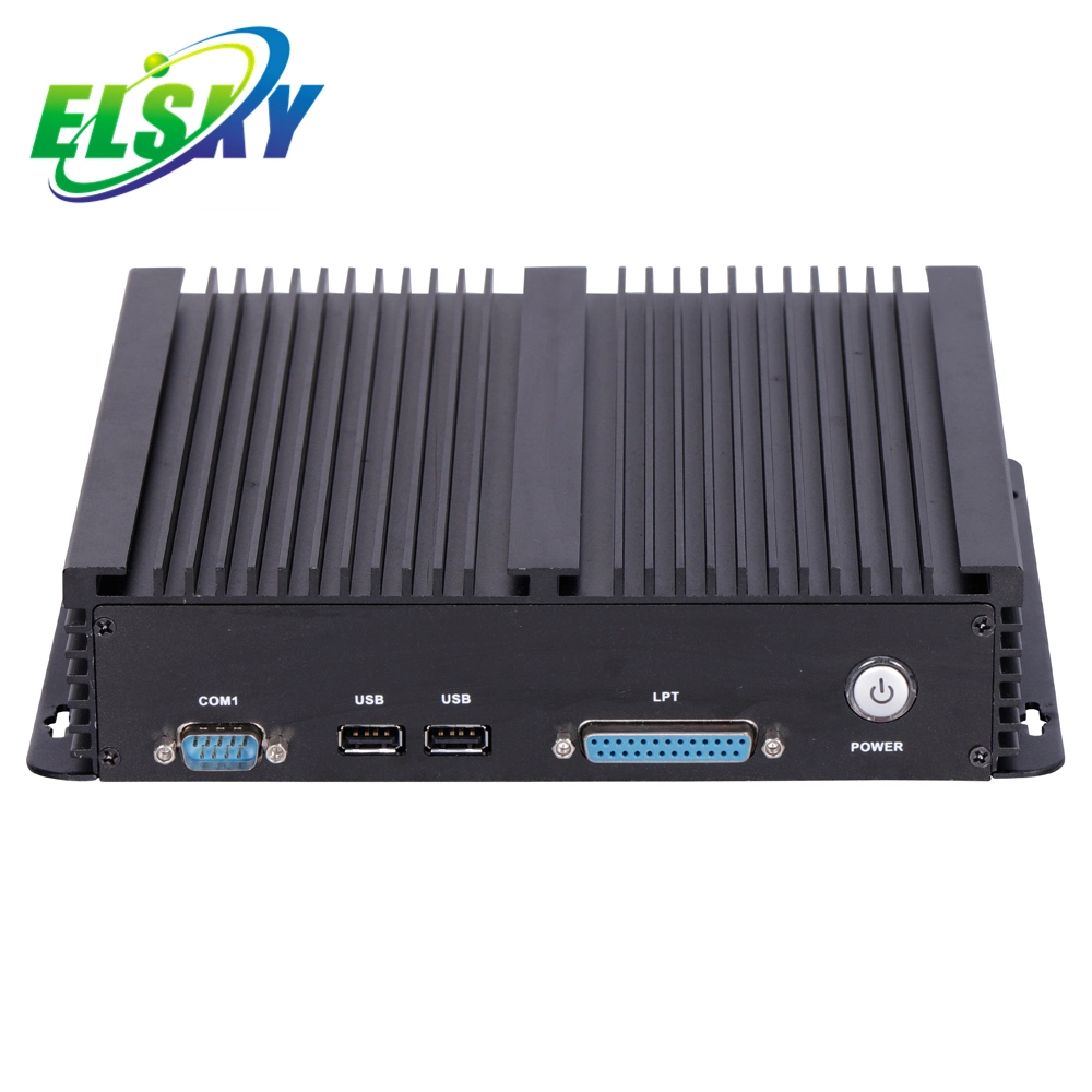 Elsky DDR3 2GB Fanless Industrial PC with 1037u Dual Core 1.8GHz 1HDMI Lvds Msata USB Ipc6000 Pocket PC