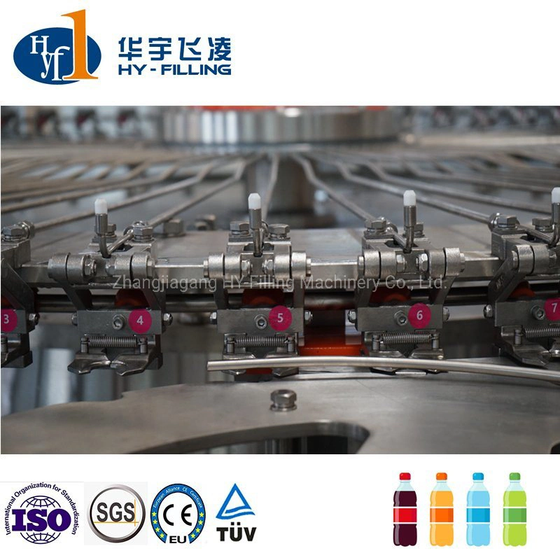 Customized 6000bph 500ml Pet Bottle Carbonated Soft Drink Cola Filling Machine