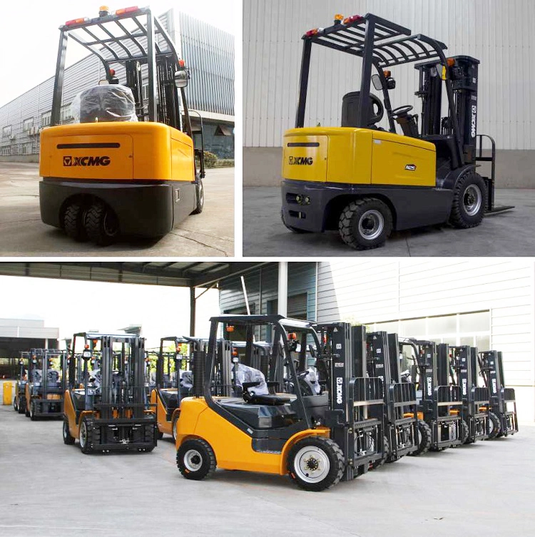 XCMG Factory 3.5ton 4 Wheel Mini Electric Forklift Truck Fb35-Az1 with Best Price