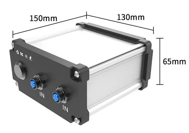 Schwarze Wasserdichte Gehäuse Box Elektronische Instrumentengehäuse Abzweigdosen