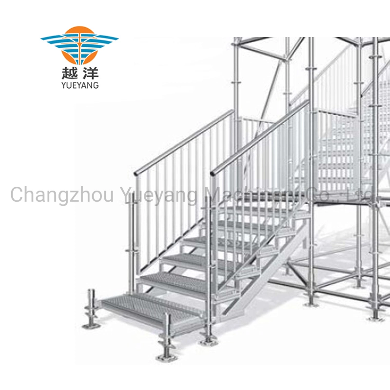 Outdoor Event Galvanized Steel Stage Stairs for Event Use