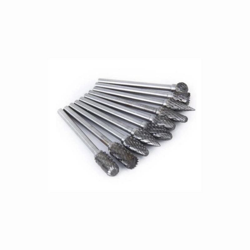 10PCS 6mm Tungsten Steel Carbide Rotary Bur Heads Bur