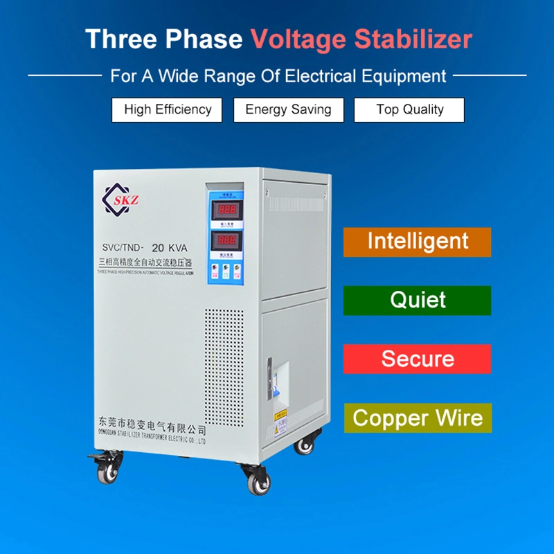 3 Fase 20kVA Elevador AVR Regulador Automático de Voltaje