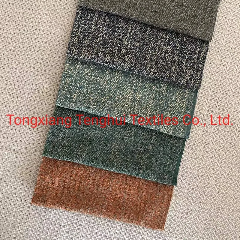 Woven Fabric Upholstery Textile Use for Sofa and Curtain Material