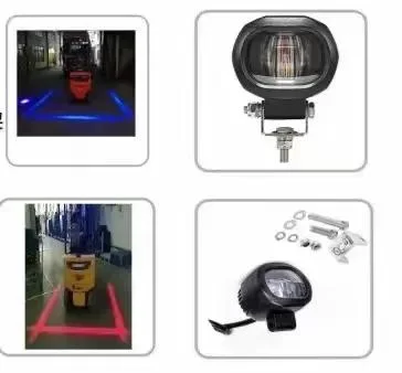 Hyder Forklift Parts Supply Round Shape Bulbs LED Head Light for Electric Forklift