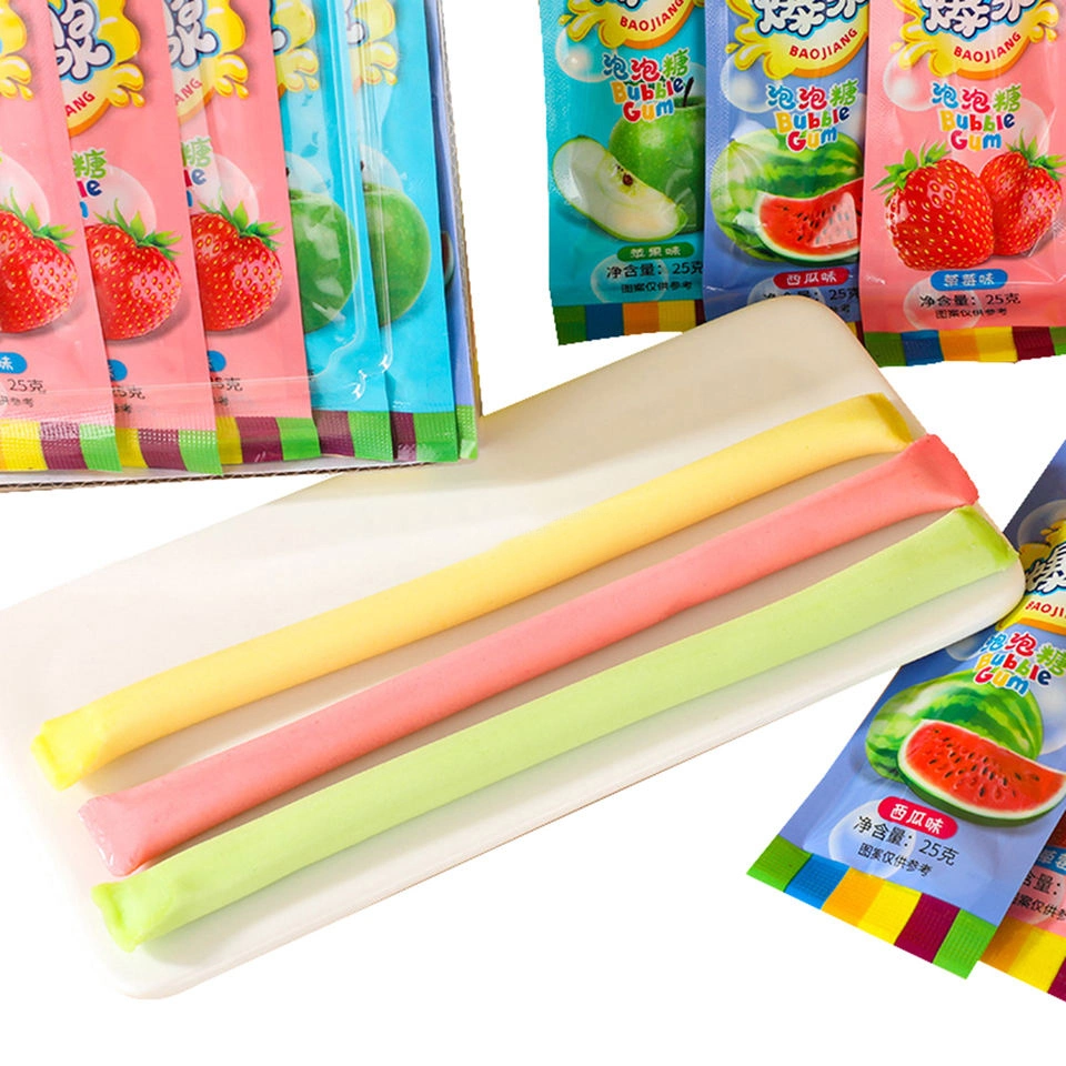 Hot Sell fruit Candy Vente en gros Bubble Bug Gum Delicious Gomme à bulles remplie de confiture