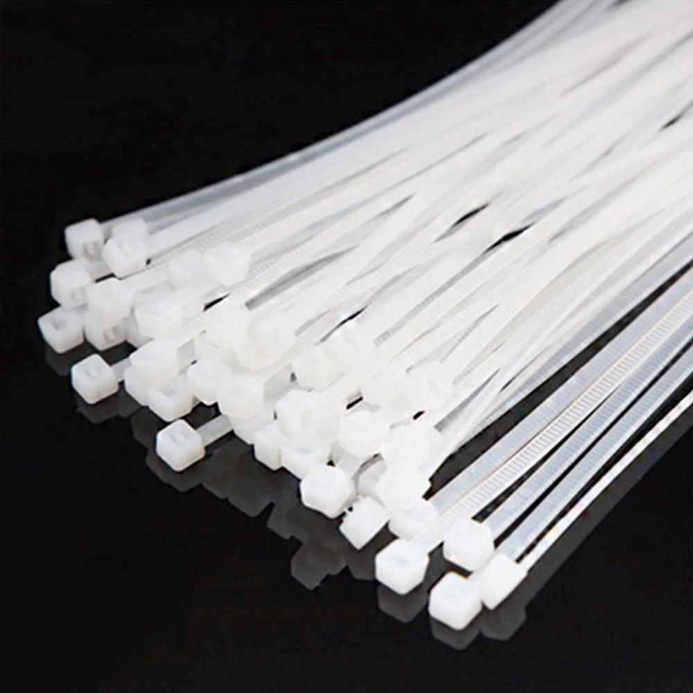 Self-Locking 250mm 300mm 350mm 380mm 400mm Nylon PA6 Cable Ties