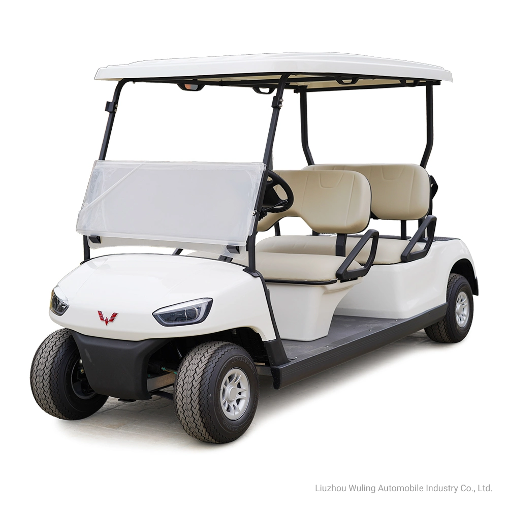 CE Aprobado Carrito de Golf Eléctrico de 4 Plazas Coche de Golf Eléctrico Buggy de Golf Autobús Turístico Club Cart Eléctrico