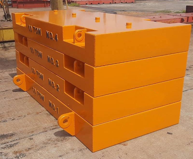 Cast Iron Test Weight/Cast Iron Weight Block/Crane Counter Weights