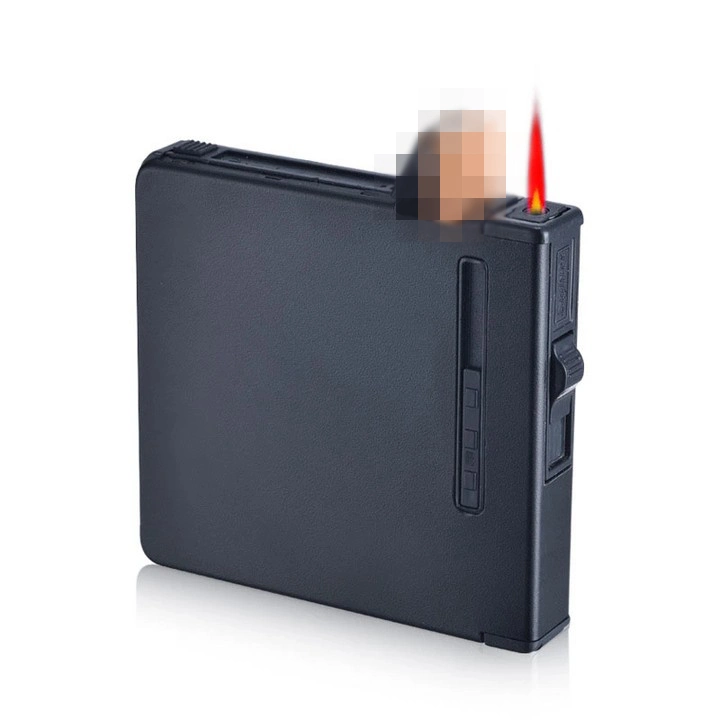 Onuoss Wholesale/Supplier Cigarette Case with Lighter Case Box with USB Lighter Case Metal