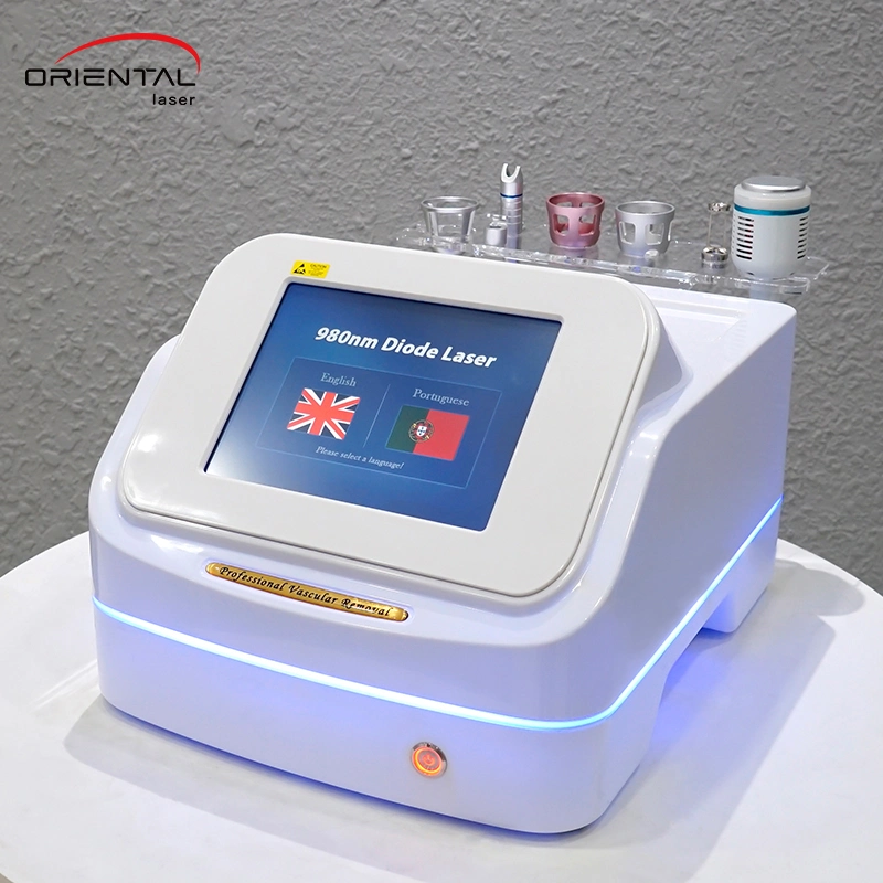 980nm Diode Laser Machine Vascular Removal Spider Veins Removal Blood Vessels Removal Beauty Equipment