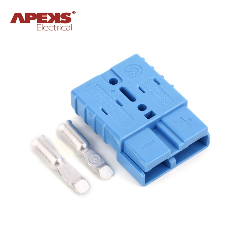 China Fast Connect Bipolar Gabelstapler-Stecker-Buchse Gabelstapler-Batterie Kabel