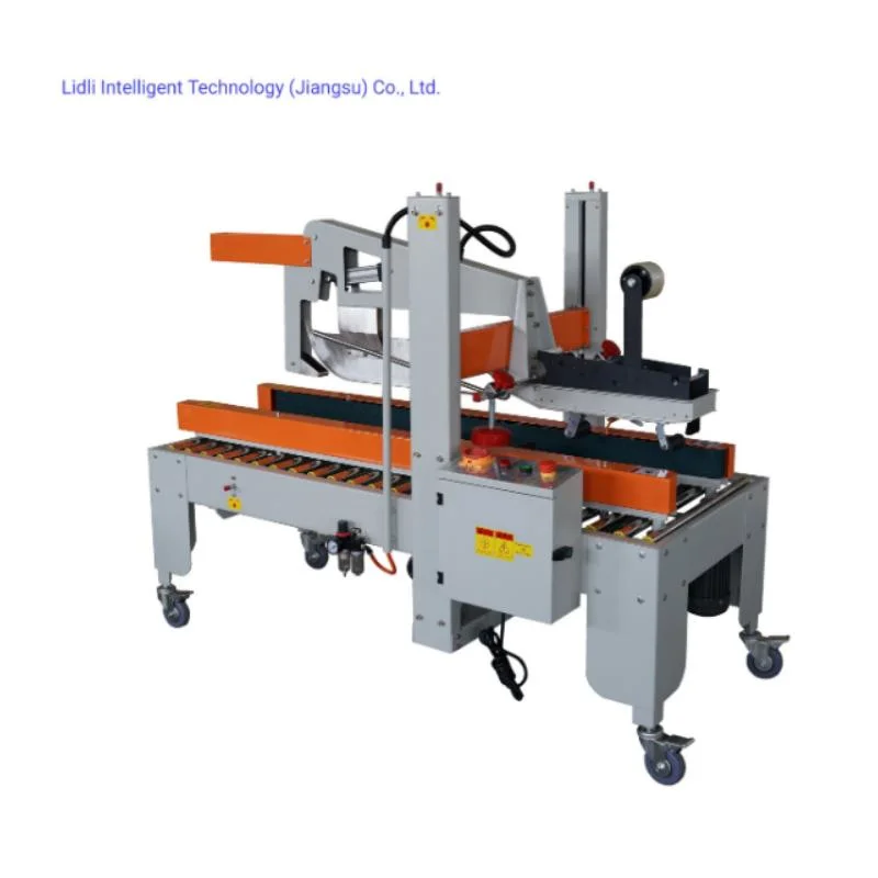 La máquina de embalaje de cartón de la fábrica de diferente tamaño alrededor de la empacadora de caso