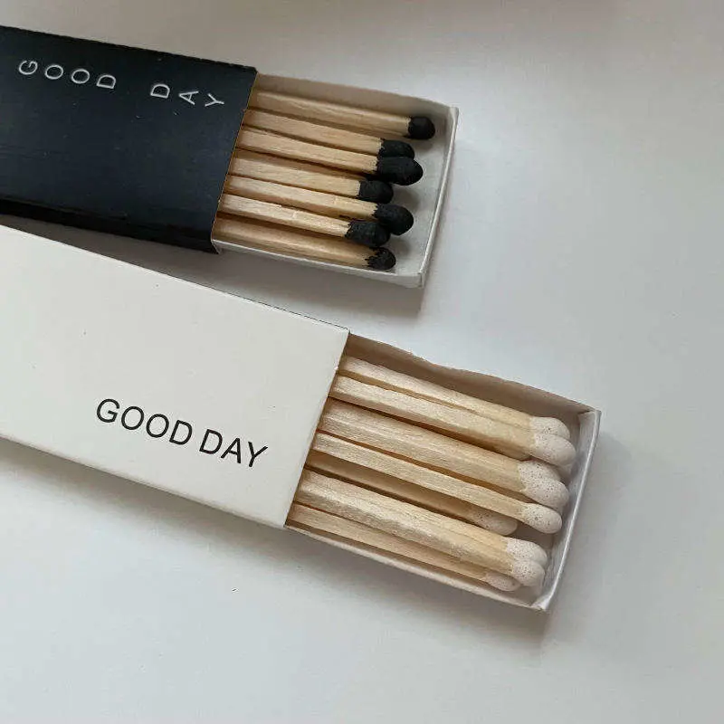 New Hotel Advertising Available Matchbox Manufacturers Processing Customized Size Advertising Matchbox Wooden Stick Bright Match