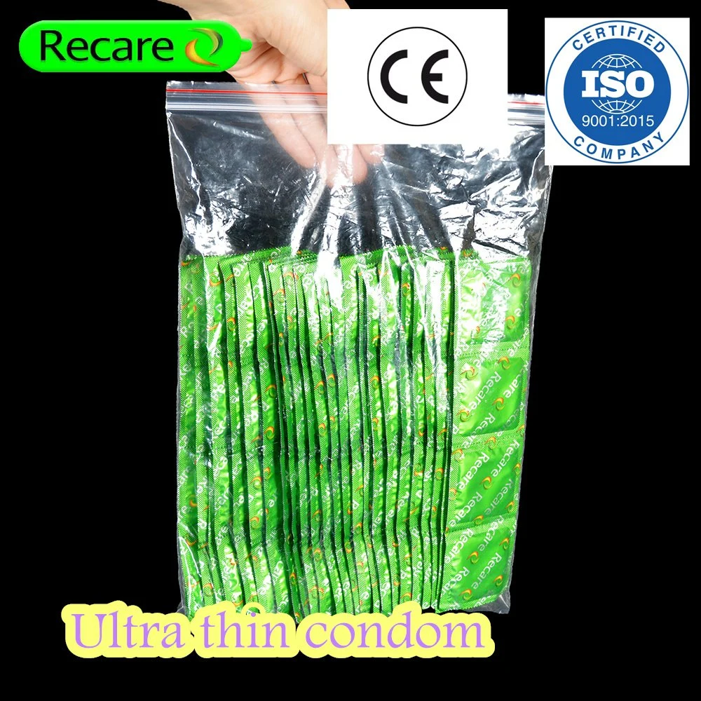 Sex Product Recare Ultra Thin Condom Magnum Sleeve 0ne-Touch Ultra Thin Penis Sleeve Condom