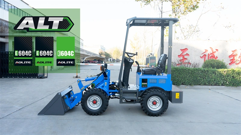 2022 Loader 604 Battery Mini 0.4 Ton Small Wheel Loader for Sale