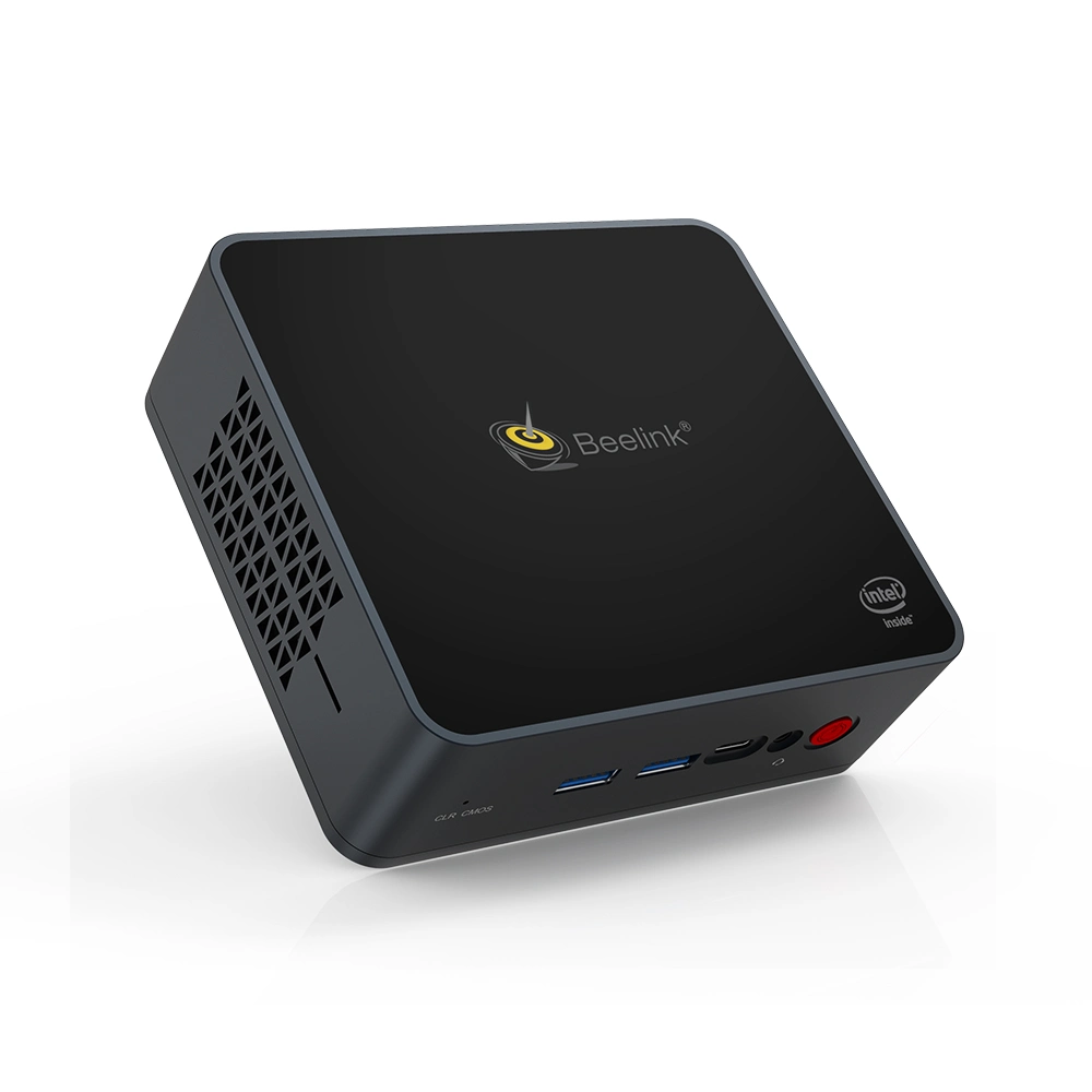 Bee-Link Gk55 Intel J4125 8GB 128GB 256GB 512GB Win10 OS Industrial Computer Two Ethernet Type-C Charging Mini PC Bee-Link Gk55