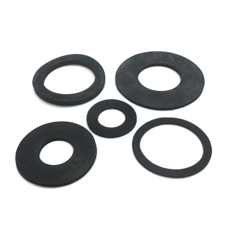 NBR FKM Silicone EPDM Neoprene Flat Rubber Washer Seals Rectangular Square Round Rubber Gasket