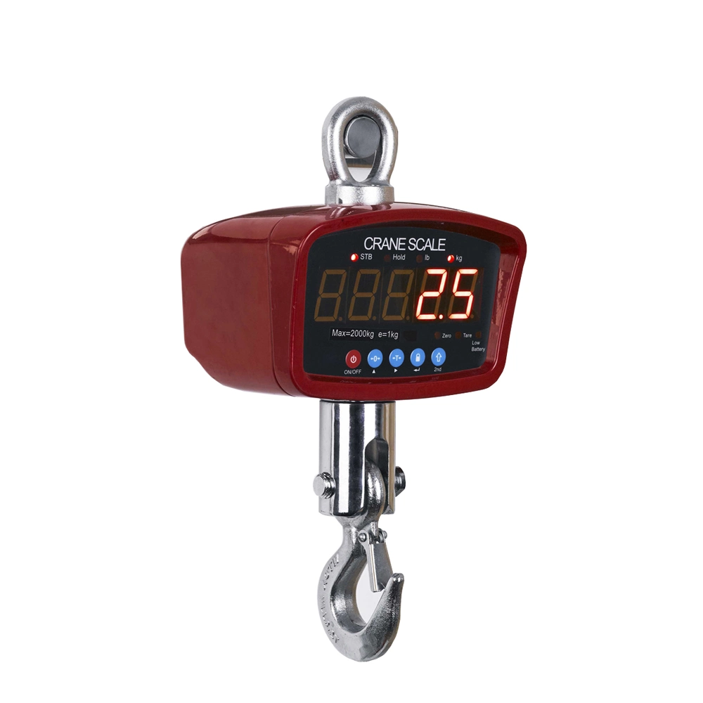 Aluminum Alloy Housing Hermetically Sealed Electric Weighing Crane Scale 300kg 500kg 1000kg