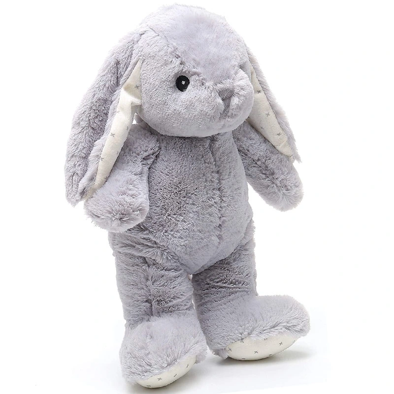 15cm Sitting Long Ears Infant Cuddly Plush Stuffed Animal Bunny Soft Toy for Baby