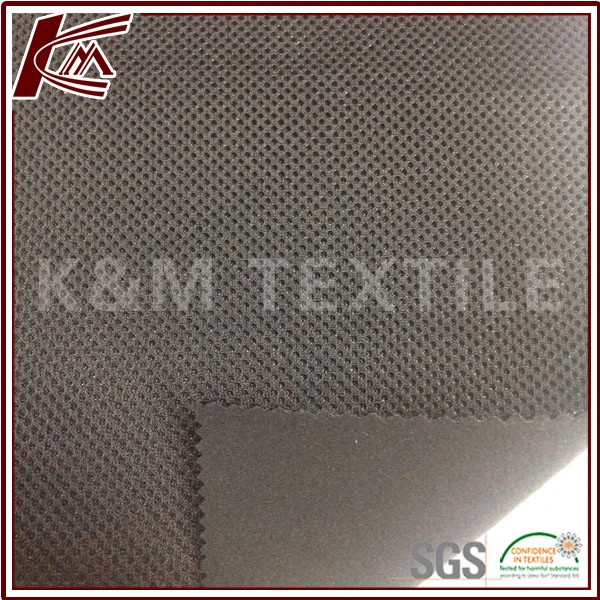 100% Polyester Mesh Bonded with Brush Mesh Fabric and TPU