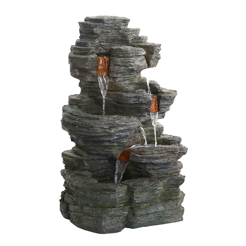 Venda a quente Rockery Chafariz de Feng Shui Rockery Bebedouro decoração para a promoção