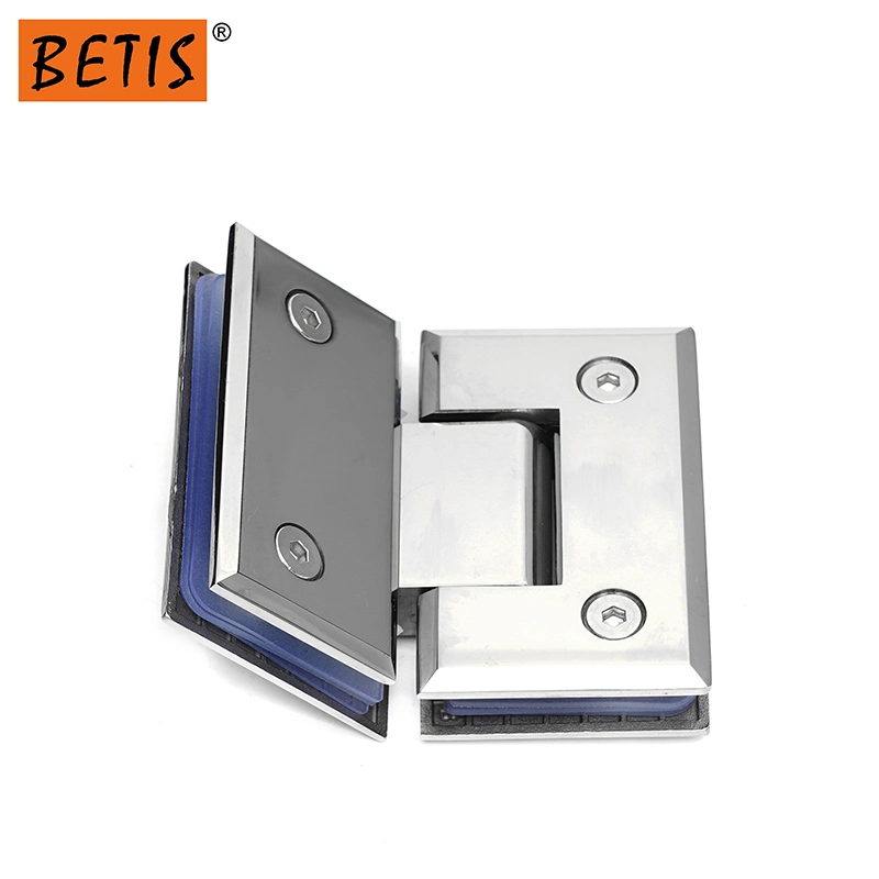 Bathroom Gate Clamp Glass Hardware Fitting 135 Degree Glass Shower Door Hinges Manufacturers