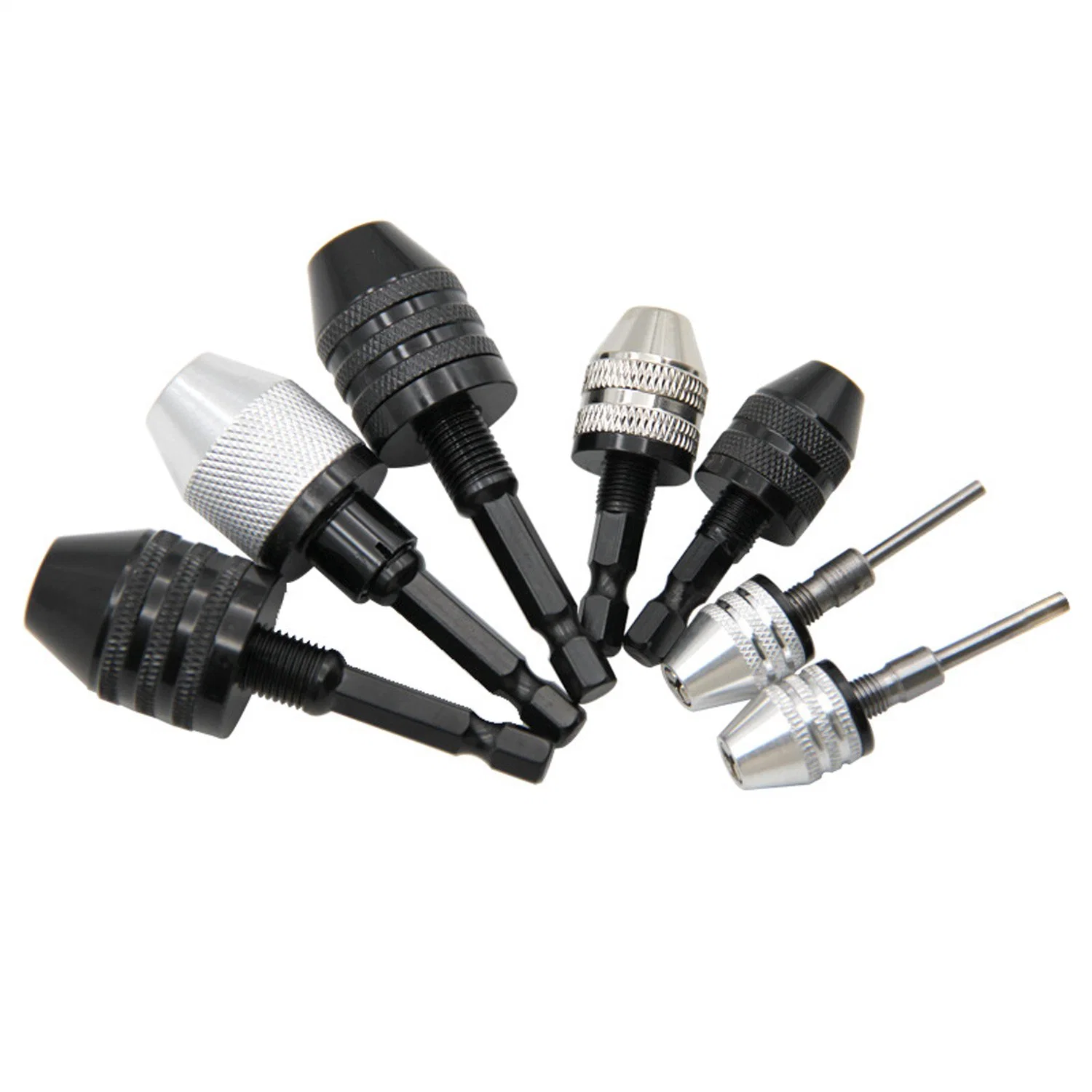 14PCS porcas de ferramentas de perfuração métrica definida Chave de Parafuso 1/4' ' Condutor Chaves Sextavadas Driver Porca e conjuntos de Bits