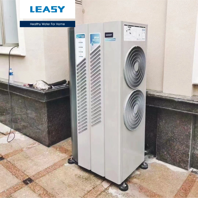 LEASY High-Cop All-in-One Großraumbehälter 350L/420l Emaille-Tank Luft zu Wasser Air Energy Heat Pump Water Heater