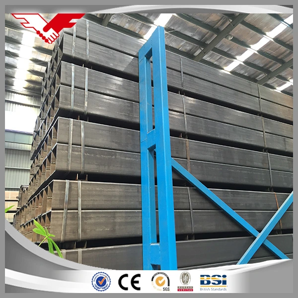 Carbon Steel Hot Formed Black and Galvanized En10210 S355jr/S355joh/S355j2h 200X200 200X400 Square Rectangular Tubo